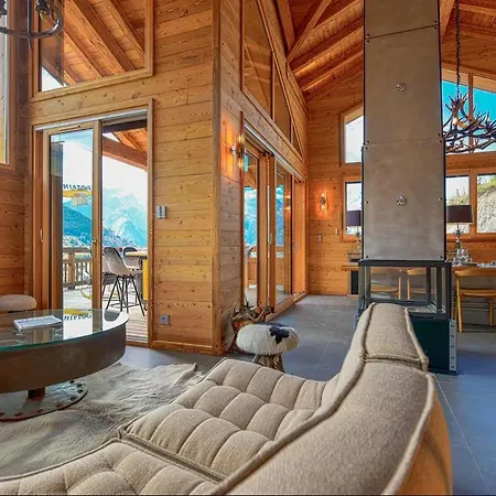 Solski, Luxe, Jacuzzi, Piscine, Sauna, Cinéma Avec Majordome Chalet